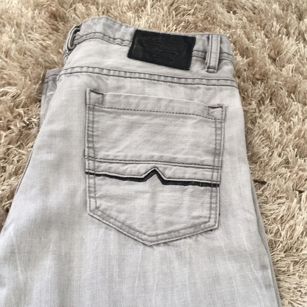 Stone wash jeans always dry cleaned
